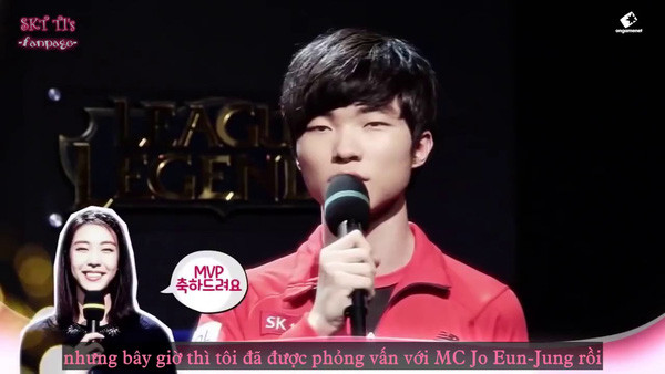 "Chuyện tình đơn phương" của Quỷ Vương xuất phát từ một buổi trả lời phỏng vấn, khi ấy anh chỉ là tuyển thủ mới nổi, còn Cho Eun Jung là cô MC nổi tiếng. Faker đã nửa đùa nửa thật rằng muốn giành chiến thắng để được Cho Eun Jung phỏng vấn.