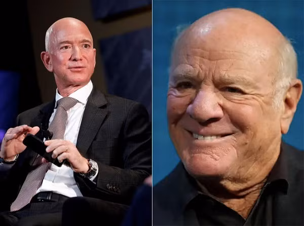  Jeff Bezos và Barry Diller: Một cặp bạn thân tỷ phú công nghệ đình đám khác là người đứng đầu Amazon, Jeff Bezos và Chủ tịch Tập đoàn thương mại tương tác IAC, Barry Diller. Họ thường xuyên được bắt gặp xuất hiện cùng nhau trong những bữa tiệc, cùng đi du lịch.