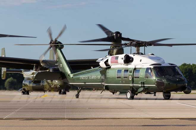 VH-60N có tốc độ tối đa 294 km/h, tốc độ hành trình 280 km/h, phạm vi hoạt động 1.184 km với nhiên liệu nội bộ. Marine One có thể tiếp tục bay ngay cả khi một trong 2 động cơ gặp sự cố. Tuy vậy, thủy quân lục chiến Mỹ luôn kiểm tra trực thăng một cách rất tỉ mỉ để ngăn ngừa những sự cố tiềm năng.