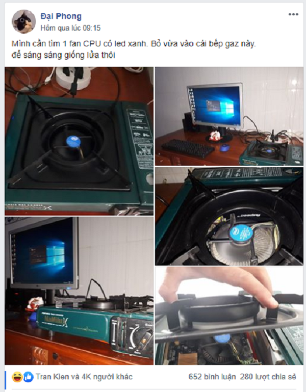 Đối với đa phần các game thủ, vỏ case khá quan trọng, quyết định sự chuyên nghiệp, độ ''bắt mắt'' của bộ máy tính mà họ sở hữu. Bên cạnh những loại case mua sẵn với cấu hình khủng, giá cũng ''khủng'' không kém, thì nhiều game thủ lại tự sáng tạo nên những bộ PC ''có một không hai'' từ những vật dụng đơn giản không tưởng.