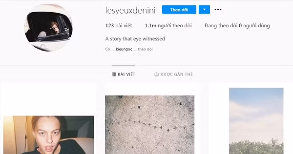 Không phải là tài khoản Instagram cá nhân của Jennie (BlackPink), đây là nơi cô chia sẻ sở thích với nhiếp ảnh của mình. Cũng là nơi fan Jennie bày tỏ sự hâm mộ với các tác phẩm từ thần tượng của mình.