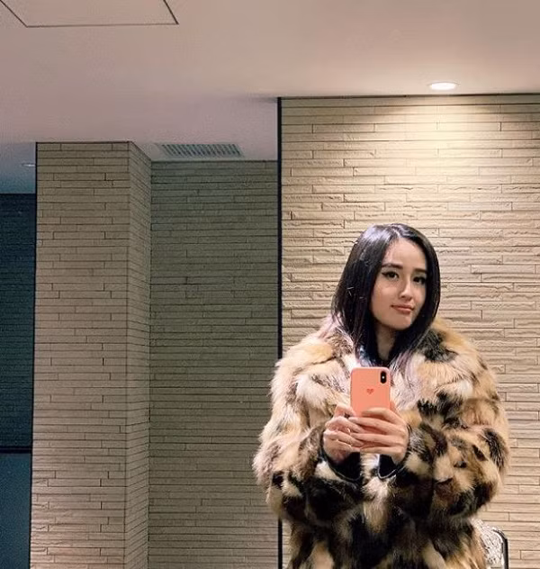 Trước đó, Hoa hậu Việt Nam sở hữu điện thoại iPhone XS Max, nhưng thường xuyên thay đổi ốp lưng.