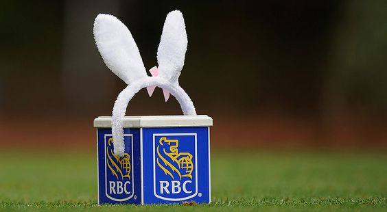 Tee marker của ngân hàng RBC tại PGA Tour.