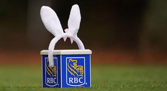 Tee marker của ngân hàng RBC tại PGA Tour.