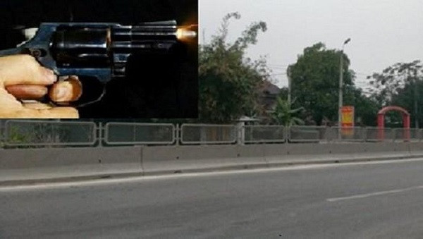 Nghi an no sung sau va cham giao thong o Thanh Hoa, nhieu nguoi bo chay tan loan