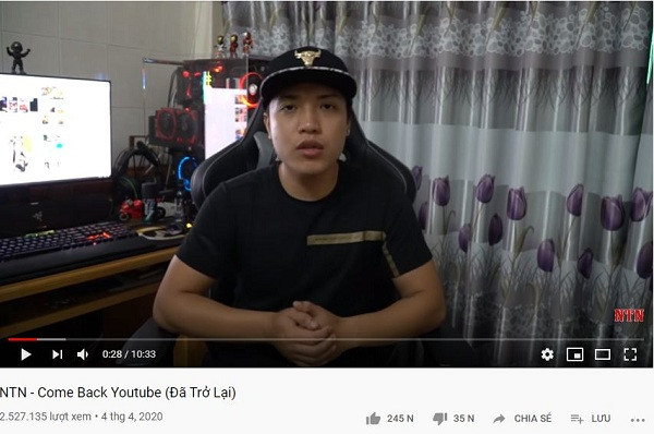 Thế nhưng như mọi lần, chỉ một thời gian ngắn sau dân mạng lại thấy nam Youtuber đăng clip mới và khẳng định quay trở lại. Nhiều người tỏ ra ngán ngẩm, để lại những bình luận ''mỉa mai'',...