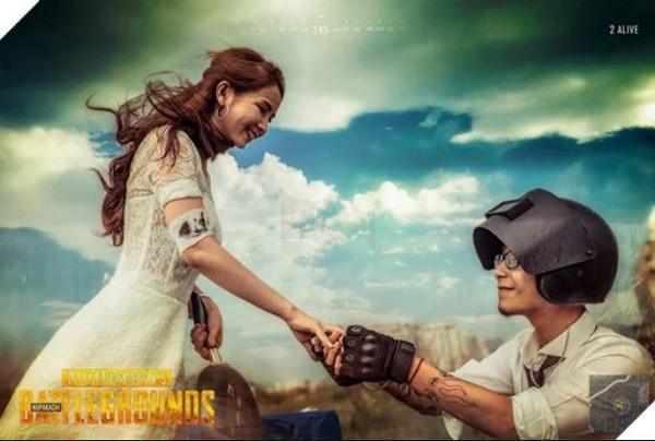 Cosplay PUBG cũng trở thành chủ đề ảnh cưới của nhiều cặp đôi. Những chàng trai, cô gái nên duyên nhờ tựa game đã tạo ra những album ảnh cưới PUBG tuyệt đẹp.