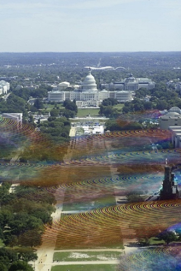 Nhìn ở một góc độ trông sóng Wifi đẹp và vi diệu, nhưng nếu nhìn ở cả một khoảng rộng thế này có lẽ nhiều người ước sẽ không thể nhìn thấy chúng.