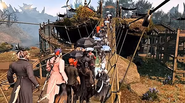 Trưởng ban tổ chức Leafelda Moonchild cho biết, khi đăng thông báo về lễ viếng in-game trên Facebook và Twitter, anh không ngờ số người tham gia lại đông đến vậy. Anh cũng tiết lộ thậm chí chưa từng gặp mặt Ferne Le'roy mà chỉ mới trò chuyện qua Discord.