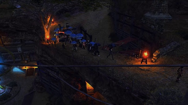 Ban đầu, lễ viếng chỉ được cử hành bởi nhóm Free Company, nơi game thủ Ferne Le'roy sinh hoạt khi còn sống với sự tham gia của bạn bè cố game thủ. Sau đó hoạt động này đã thu hút hàng trăm nghìn người từ khắp 24 máy chủ của Final Fantasy.