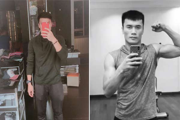 Thủ môn Bùi Tiến Dũng thường xuyên xuất hiện cùng chiếc iPhone X. Trước đó, anh chàng thủ môn điển trai dùng iPhone phiên bản Plus với màn hình 5,5 inch. Ảnh: Zing, Saostar