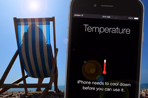 Không phải iFan nào cũng biết sự thật rằng nhiệt độ có thể ảnh hưởng đến tuổi thọ viên pin. Trong khi nhiệt độ quá lạnh làm iPhone nhanh hết pin hơn thì nhiệt độ quá cao có thể gây giảm số lượng điện năng viên pin giữ được.