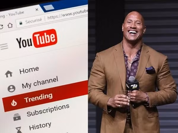 Trong khi huyền thoại The Rock Dwayne Johnson lại là một ngôi sao trên YouTube, đây cũng là ứng dụng chuyên dùng của anh. Nam diễn viên có một kênh YouTube riêng mang tên The Rock với hơn 4 triệu người theo dõi.