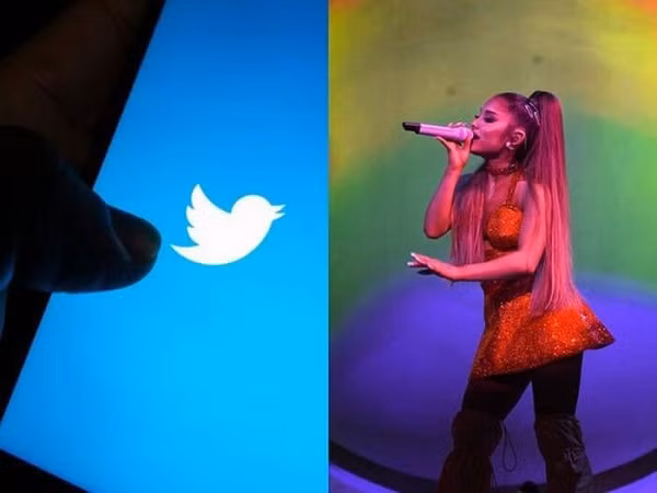 Là nữ nghệ sĩ đứng thứ 11 trong top những người có lượt theo dõi nhiều nhất trên Twitter, đây cũng là ứng dụng được Ariana Grande sử dụng thường xuyên nhất. Cô thể hiện quan điểm, chia sẻ thông tin cá nhân và thậm chí quảng bá cho hoạt động của mình trên nền tảng mạng xã hội này.