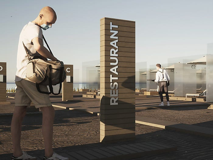 Các chuyên gia khẳng định rằng nguy cơ lây nhiễm chéo virus corona ở không gian ngoài trời thấp hơn bên trong nhà rất nhiều, đặc biệt là trong các không gian thiếu thoáng khí.