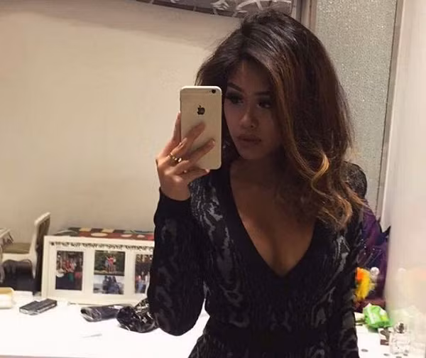 IPhone 6 cũng là một trong những điện thoại được nàng rich kid sử dụng.