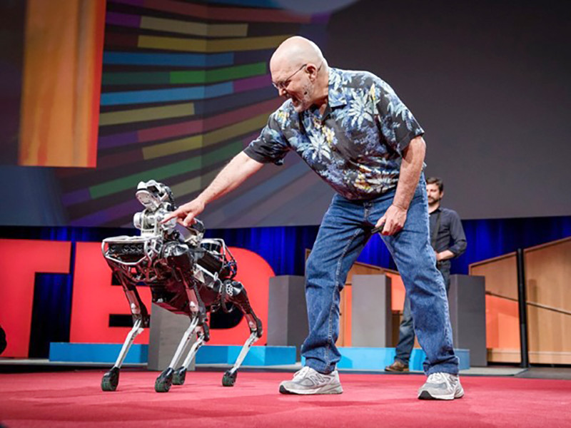 Spotmini trong buổi biểu diễn ra mắt