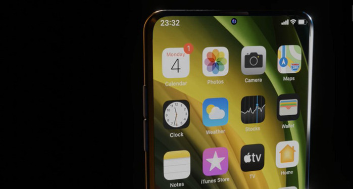 Model này đã bỏ đi phần khuyết đỉnh phía trước, thay vào đó là màn hình đục lỗ nhỏ gọn, chứa camera selfie, giúp máy hiển thị tràn viền.