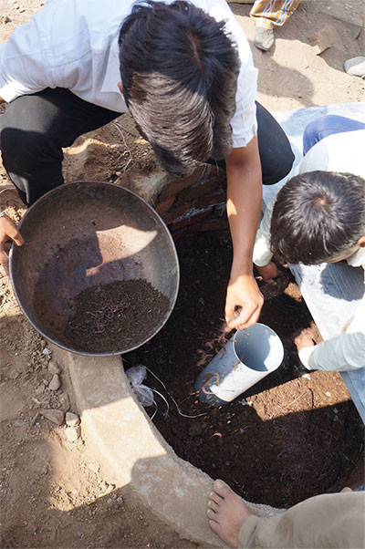 Quỹ từ thiện Bill và Melinda Gates, do hai vợ chồng tỷ phú Bill Gates sáng lập, đã trao tặng 4,8 triệu USD cho Trường Vệ sinh và Y dược nhiệt đới London để hoàn thiện công nghệ này. Cơ quan Phát triển Quốc tế Mỹ (USAID) cũng hỗ trợ 170.000 USD cho hoạt động thử nghiệm nhà vệ sinh tại Ấn Độ, Myanmar và Uganda.