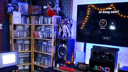 Không chỉ có đĩa game, các loại máy chơi game cũng được sưu tầm.