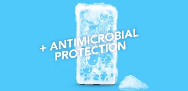 Không đơn giản chỉ là thêm một lớp phủ, ốp điện thoại kháng khuẩn này được tích hợp những chất liệu chống vi khuẩn gây mùi, nấm mốc, và bảo vệ smartphone sạch sẽ, bền hơn.