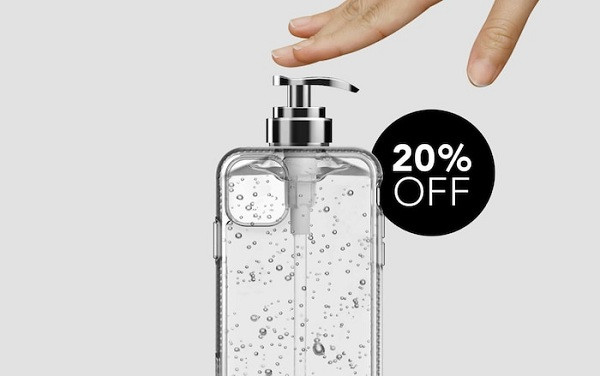Nhiều công ty sản xuất ốp lưng điện thoại như Gear4, Tech21, Speck và OtterBox tận dụng "thời cơ'' này đã ra mắt thêm dòng ốp lưng phủ lớp kháng khuẩn. Theo đó, những sản phẩm này được giới thiệu là ốp điện thoại chống virus corona, kháng khuẩn.