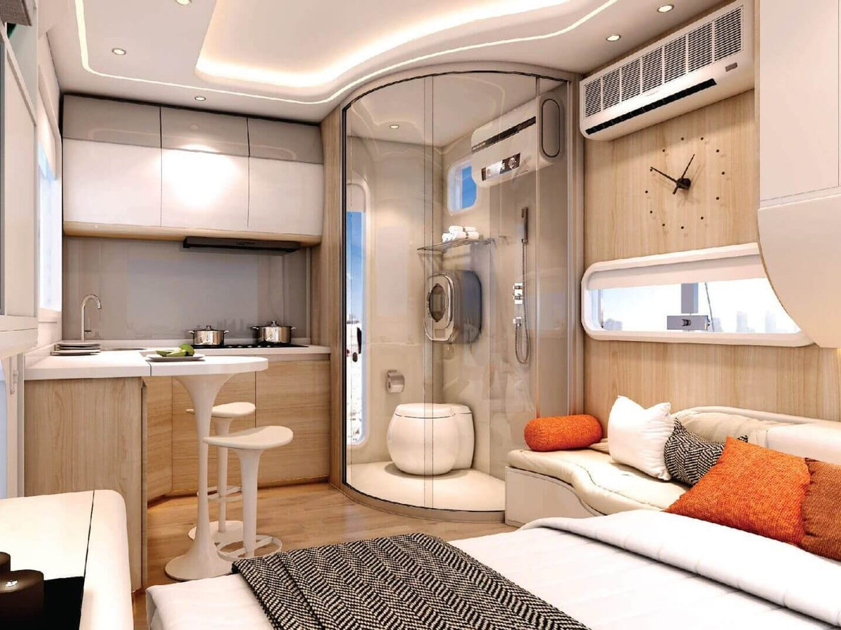 Khám phá căn nhà thông minh có thiết kế như tàu vũ trụ giá 1,2 tỷ đồng - Hình 2 Kham pha can nha thong minh co thiet ke nhu tau vu tru gia 1,2 ty dong-Hinh-2