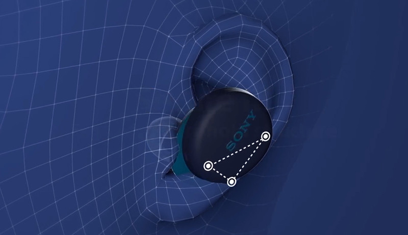 Với thiết kế "Ergonomic Tri-hold" giúp tai nghe tiếp xúc với vành tai tại 3 điểm có độ chắc chắn cao và mang lại cảm giá thoải mái khi đeo trong thời gian dài.