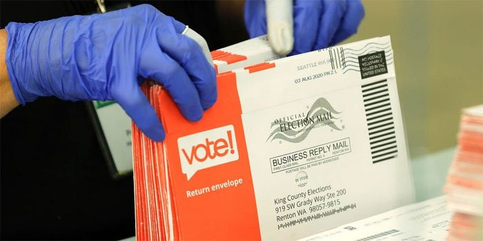 Năm 2020, do ảnh hưởng của Đại dịch COVID-19 nên Mỹ áp dụng nhiều hình thức bầu cử như bỏ phiếu điện tử hoặc qua bưu điện, sử dụng phiếu quét quang học.