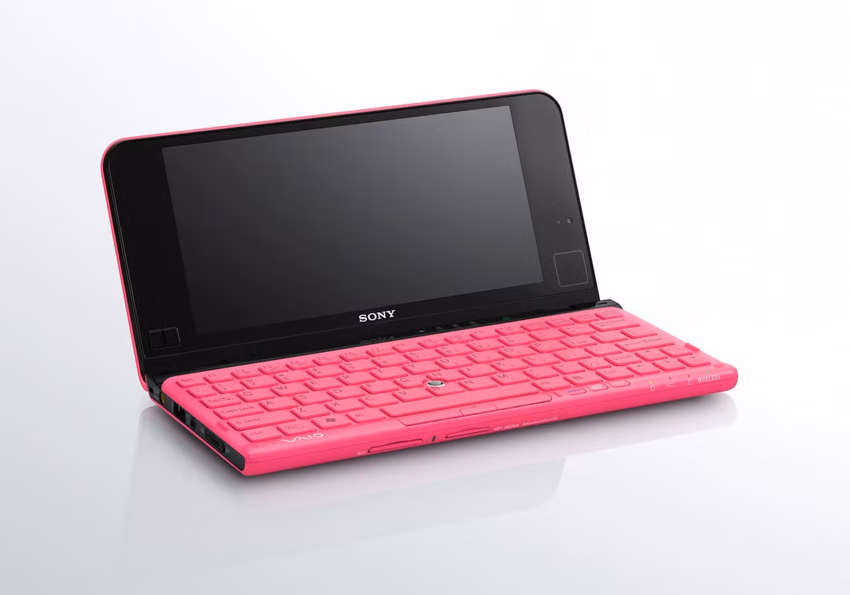 VAIO có nhiều chiếc laptop cũng độc, nhưng với nhiều người, VAIO P là sản phẩm ấn tượng nhất. Nó không dùng thiết kế của laptop bình thường, VAIO P chuyển sang dùng thiết kế dạng thanh dài và hẹp chiều rộng để trở thành một con laptop mỏng nhỏ nhẹ. Thoạt nhìn, VAIO P giống và thực sự có kích thước tương tự như một chiếc ví dài nhỏ nhắn.