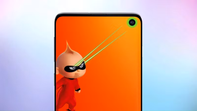 Samsung là hãng tiên phong trong việc bung ra những màn hình nền khoả lấp cảm xúc khó chịu của người dùng với bộ hình nền Pixar ấn tượng.