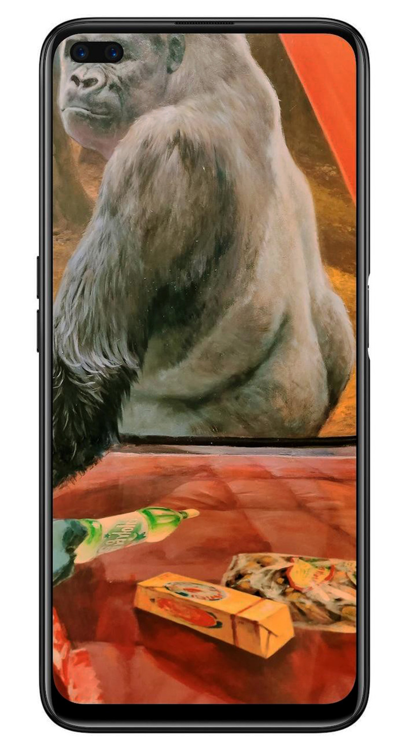 Với camera selfie kép trên Realme 6 Pro cũng gần như tương tự. Khác một chút khi bạn cần tìm nhân vật trong ảnh cả đủ cả 2 mắt ở khoảng cách tương đồng với cụm camera selfie kép 16 MP + 8 MP của đại diện nhà Realme.