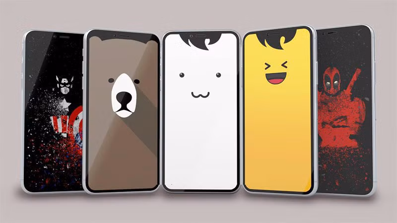 Hiện nay, rất nhiều bạn đang sử dụng một chiếc smartphone có màn hình 'tai thỏ', 'giọt nước', 'nốt ruồi' để chứa camera. Nhiều ngươi dùng cảm thấy không hợp mắt và khó chê bai thiết kế dạng này. Bộ hình nền độc đáo, sáng tạo nghệ thuật hoá là điều nhiều người dùng cần.