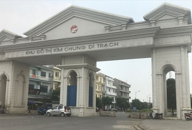 Dự án Khu đô thị Kim Chung - Di Trạch, một trong những đô thị bỏ hoang trên địa bàn huyện Hoài Đức.