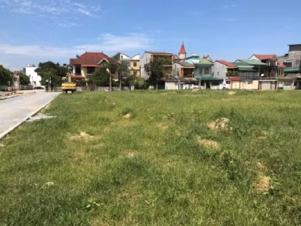 Khu đất đang làm “dạy sóng” dư luận ở Nghệ An những ngày qua. Ảnh: TN&MT.