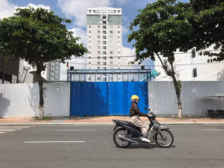 Khu đất "vàng" 16 Bạch Đằng. Ảnh: Tuổi trẻ.