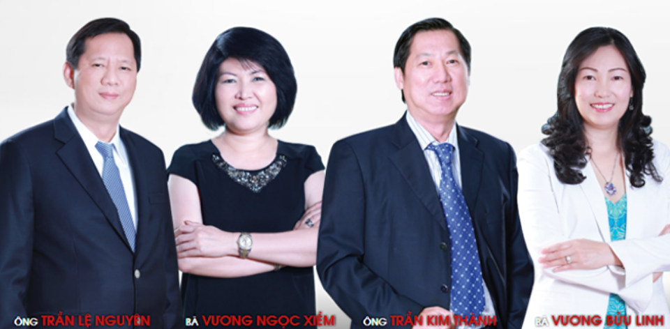 Dàn lãnh đạo đã sáng lập và điều hành KIDO.