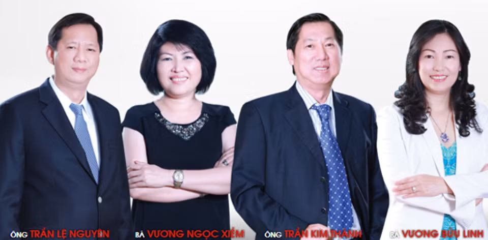 Dàn lãnh đạo đã sáng lập và điều hành KIDO.