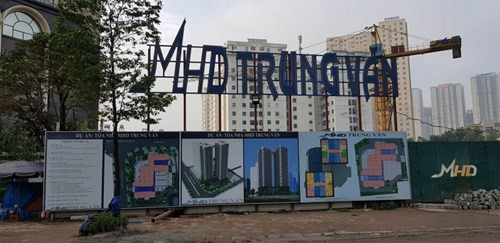 Một góc dự án MHD Trung Văn. Ảnh: Văn Huế/Giao Thông.