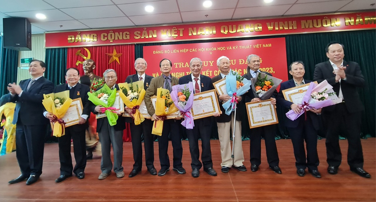 71 dang vien duoc Dang uy Lien hiep Hoi Viet Nam trao huy hieu Dang-Hinh-4