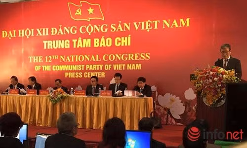 Cac noi dung chinh cua Dai hoi Dang 12