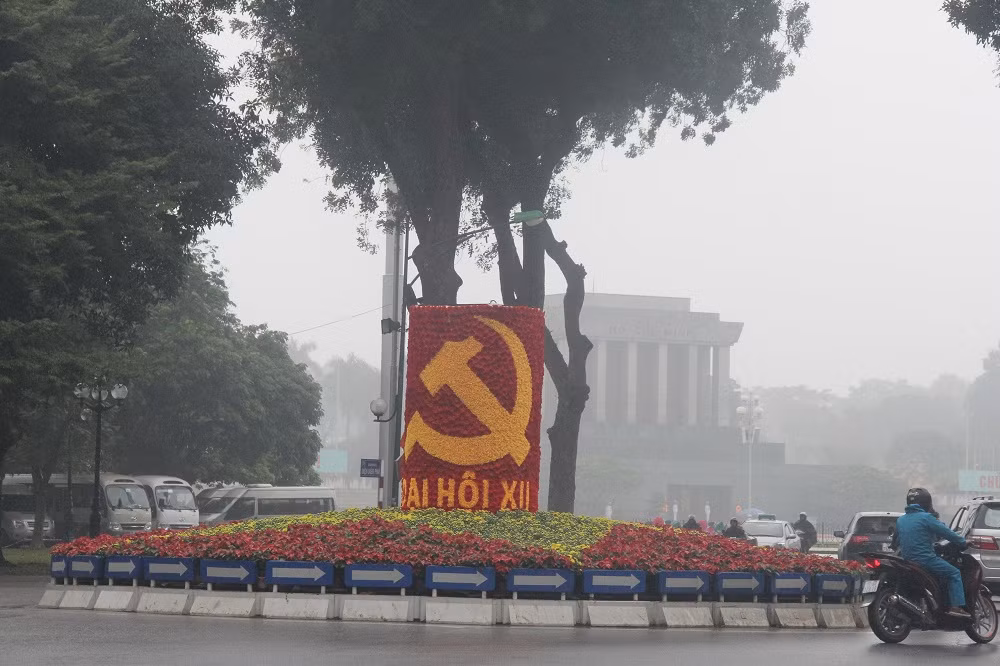 Ngã tư đường Hùng Vương.