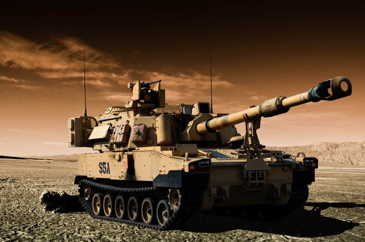 M109A7 Paladin được thiết kế để công kích mục tiêu cách xa tới 70 km khi sử dụng đạn tăng tầm dẫn đường đặc biệt. Với tầm bắn này, M109A7 đã vượt xa các loại pháo cùng loại của Nga vốn chỉ có tầm bắn tối đa khoảng 50km với đạn tăng tầm.