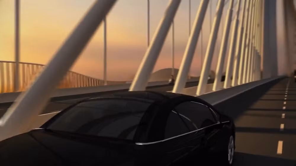 Cầu Cần Giờ nằm trên tuyến đường 7,4 km sẽ thay thế cho phà Bình Khánh, kết nối huyện Cần Giờ với trung tâm và các khu vực lân cận