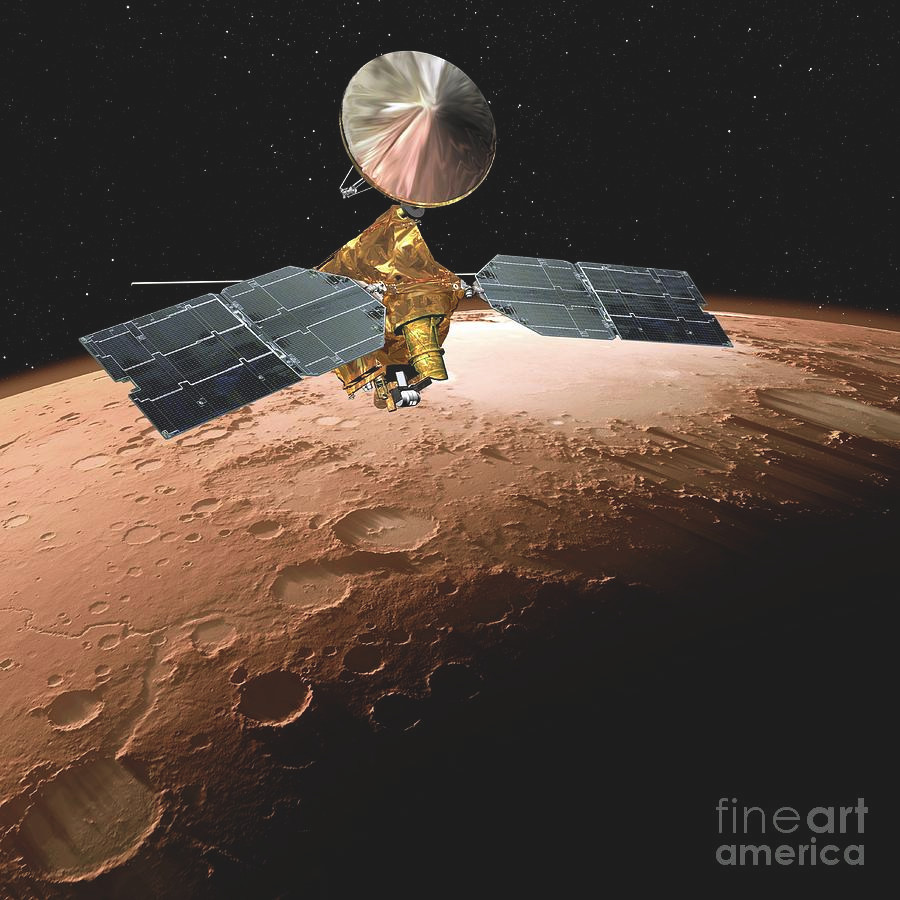 Đây không phải là lần đầu tiên tàu quỹ đạo trinh sát sao Hỏa MRO của NASA chụp được bức ảnh gây tò mò.