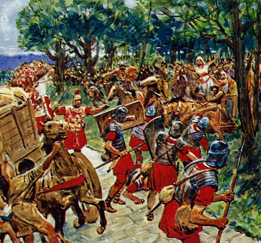 Thế nhưng, đến năm 38 trước Công nguyên, Gaius Octavius - người thừa kế của nhà độc tài Gaius Julius Caesar và sau này trở thành Hoàng đế La Mã Augustus đã tập hợp các cựu binh của Quân đoàn 9 để đập tan cuộc nổi loạn của Sextus Pompeius (con của Pompeius Vĩ Đại).