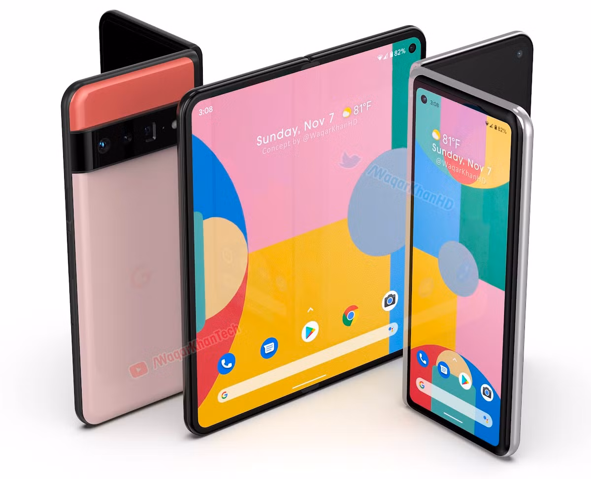 Dù vậy, các tín đồ công nghệ lan truyền những thông tin cho rằng, Google Pixel Fold có thể gập lại kiểu cuốn sách giống như Galaxy Z Fold 4 nhưng có thiết kế nhỏ gọn hơn.