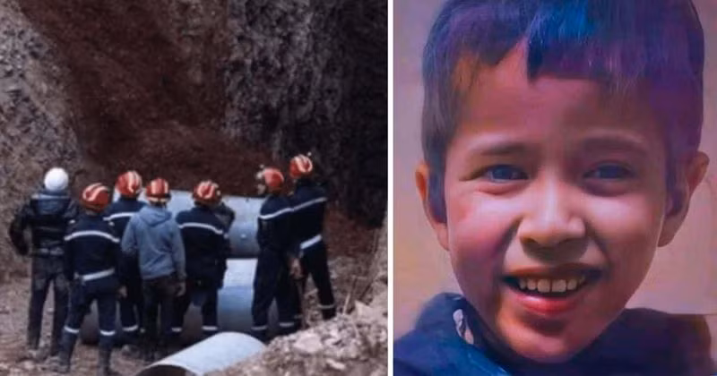 Lực lượng cứu hộ Morocco nhanh chóng có mặt tại hiện trường sau khi nhận được tin báo. Do miệng giếng có đường kính quá hẹp, chỉ 45 cm nên đội cứu hộ không thể đưa người xuống dưới để đưa nạn nhân lên. Do đó, họ đã nỗ lực giải cứu suốt ngày đêm bằng cách dùng máy xúc đào dọc sườn đồi song song với giếng.