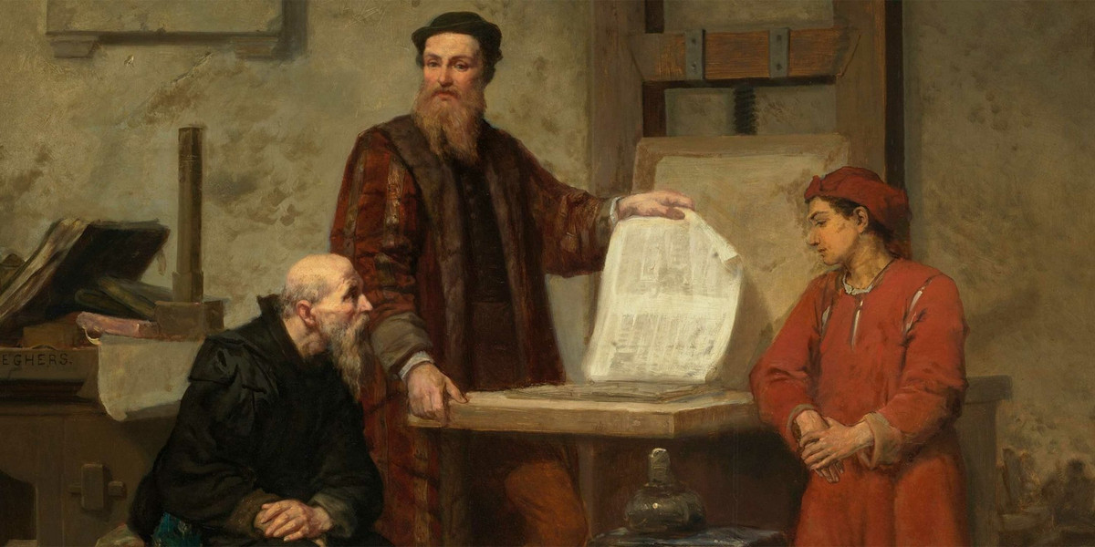 Nhờ sáng chế của Johannes, tốc độ in sách tăng lên theo cấp số nhân. Điều này cũng giúp việc phổ biến kiến thức trở lên thuận lợi hơn.