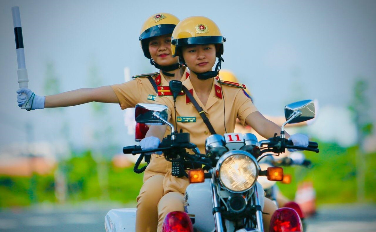 Lãnh đạo phòng CSGT kỳ vọng đội nữ chiến sĩ dẫn đoàn tiếp tục được nhân rộng, tạo dựng hình ảnh CSGT thân thiện, ứng xử mềm mỏng, khéo léo.